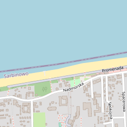 mapa satelitarna sarbinowa Mapa kamer   kamery na mapie   Sarbinowo   Plaża