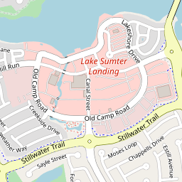 Lake Sumter Landing Map Webcam map of   The Villages   Lake Sumter Landing Market Square