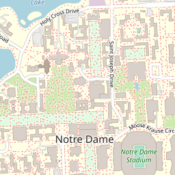 University Of Notre Dame Map Webcam Map Of - University Of Notre Dame - Campus